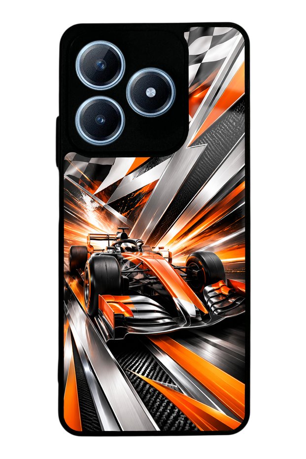 Realme C63 Inferno Apex Design Glossy Phone Case