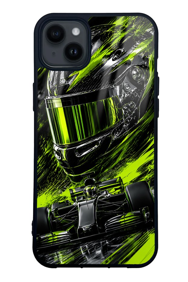 iPhone 14 Plus Toxic Velocity Design Glossy Phone Case