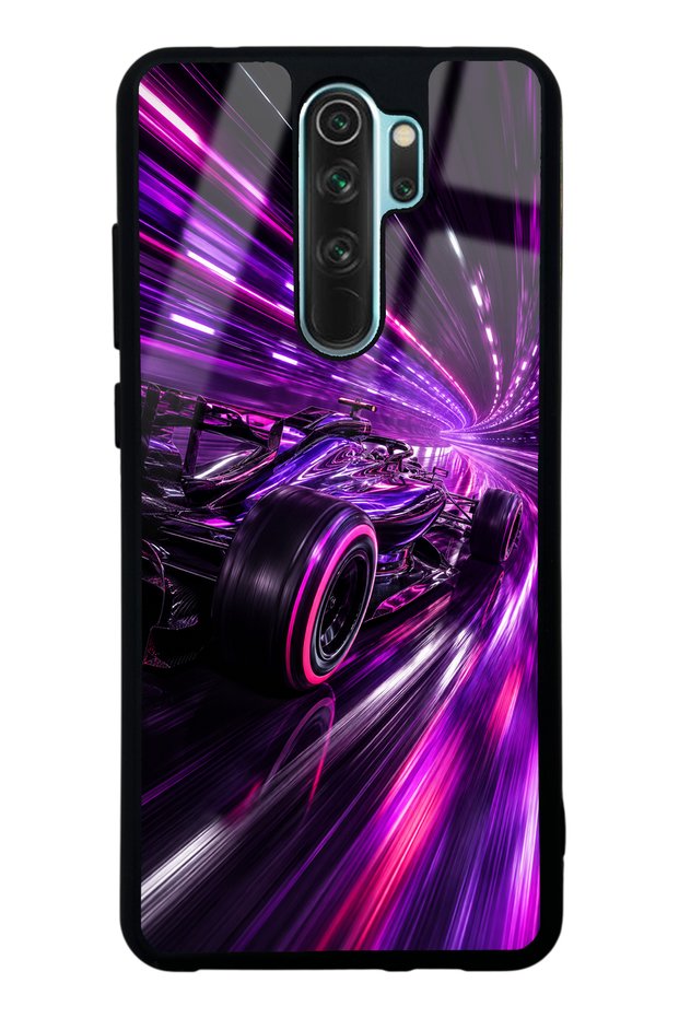 حافظة هاتف لامعة بتصميم Quantum Drive لهاتف Xiaomi Redmi Note 8 Pro