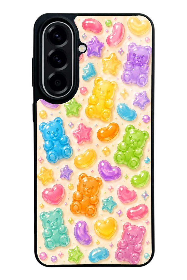 Samsung A57 Sweet Bear Jelly Design Glossy Phone Case