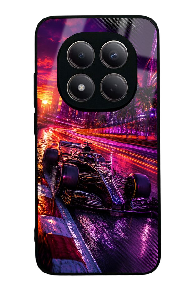 Xiaomi Redmi Note 15 Pro 5g Purple Apex Design Glossy Phone Case