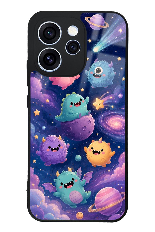 Oppo Reno 15 Pro Monster Galaxy Design Glossy Phone Case