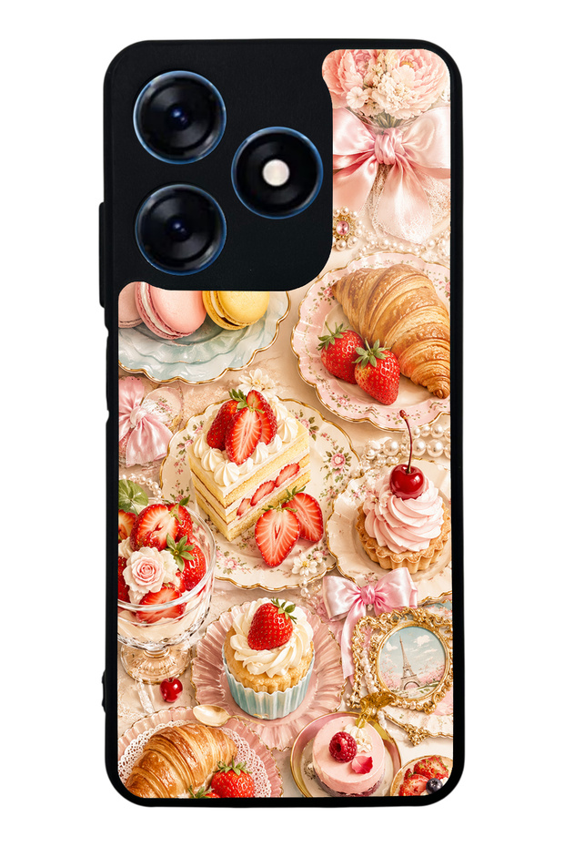 Tecno Spark 10 Paris Sweet Berry Design Glossy Phone Case