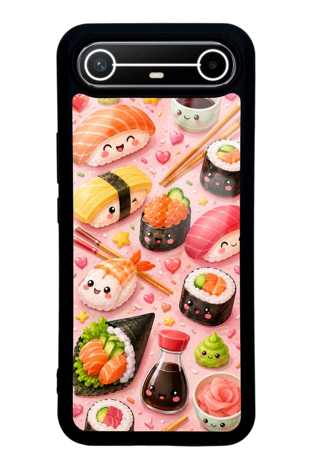 Tecno Spark Slim Sushi Love Club Design Glossy Phone Case