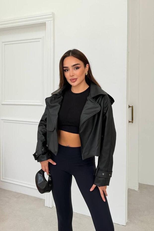 Women's Padded Premium Leather Jacket