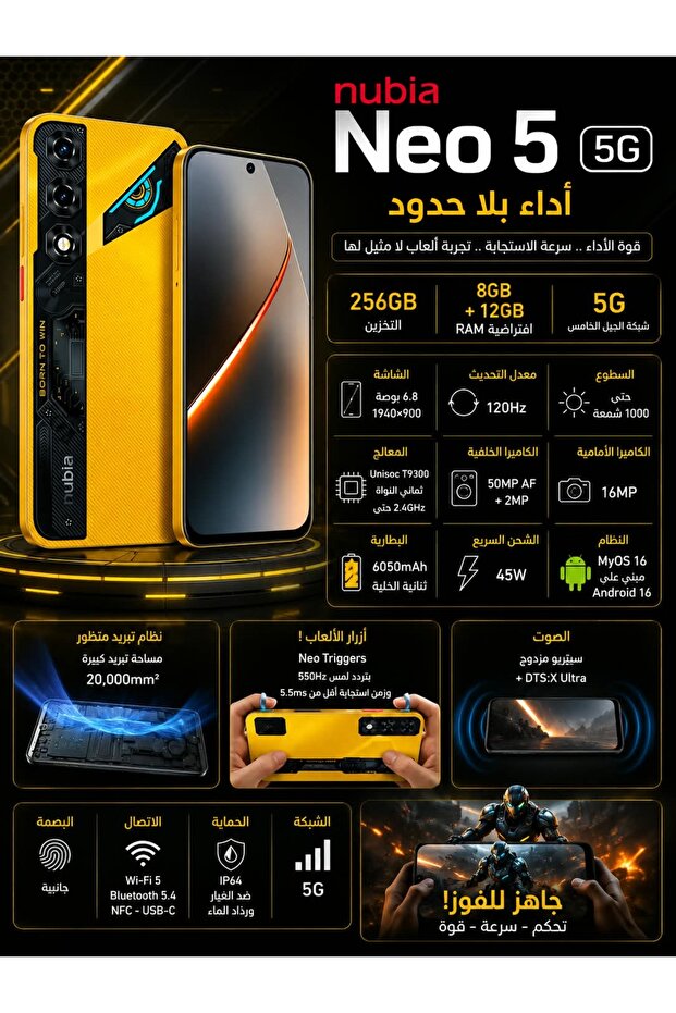 ZTENubia Neo 5 5G
