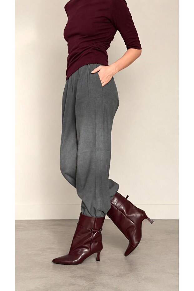 Solenne Genuine Leather Women's Boots with Classic Heels