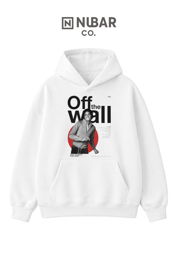 Michael Jackson Printed 3 Thread Threaded Unisex Premium Kangaroo Pocket Sweatshirt