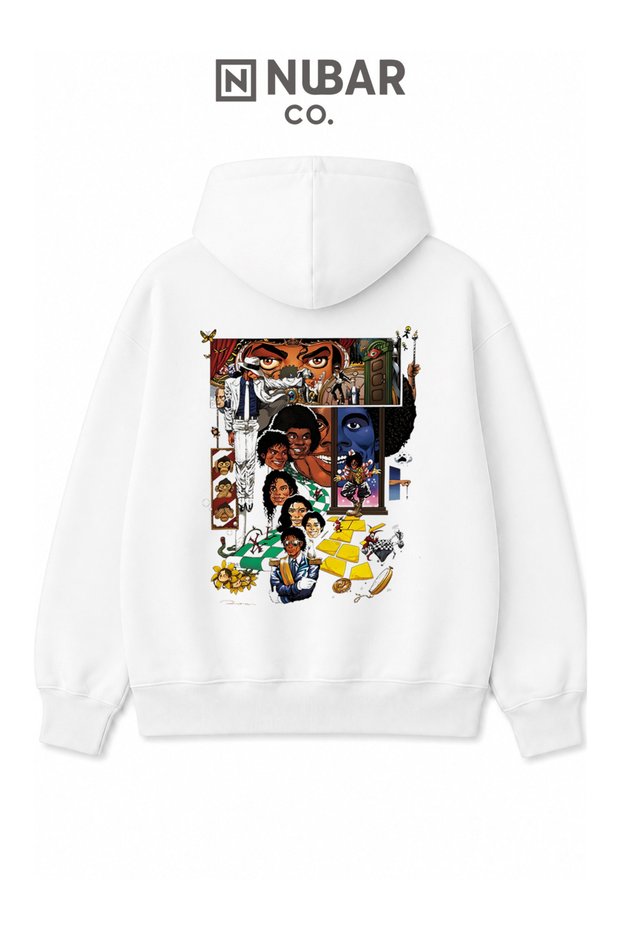 Michael Jackson Printed 3 Thread Threaded Unisex Premium Kangaroo Pocket Sweatshirt