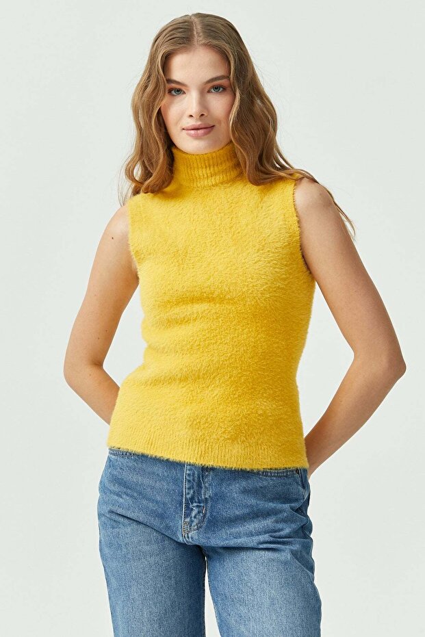 Women's Fisherman Soft Textured Knitwear Bodysuit