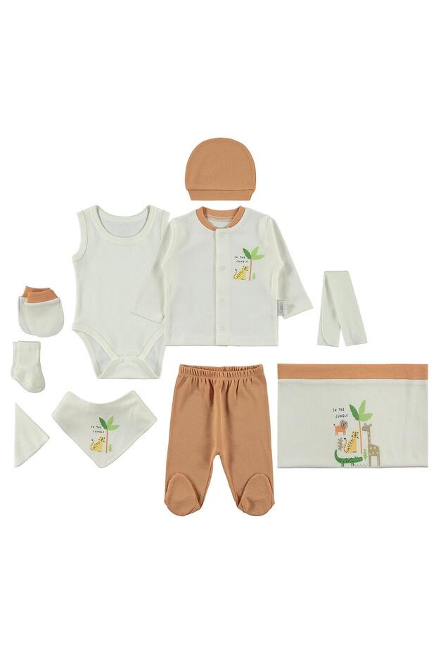 In the Jungle Bodysuit Sets - Brown