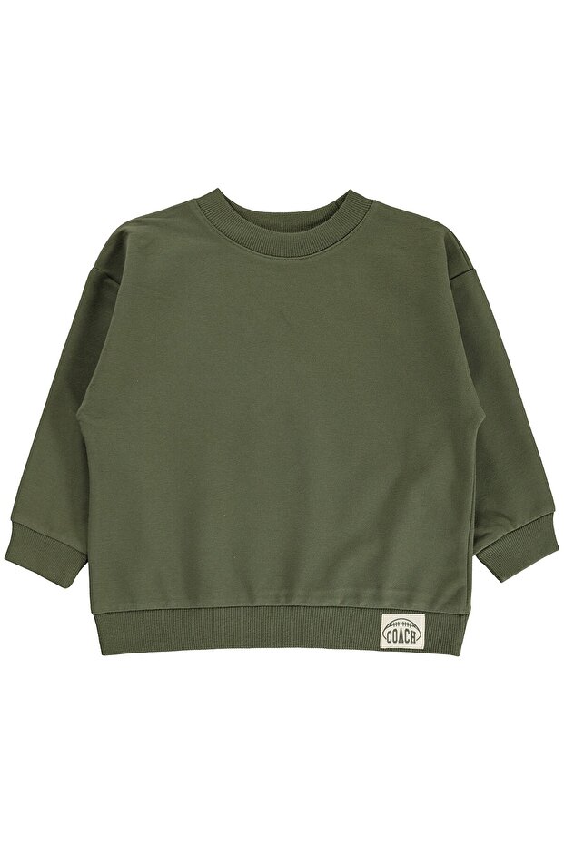 Basic Sweatshirt for 2-5 Years - Khaki