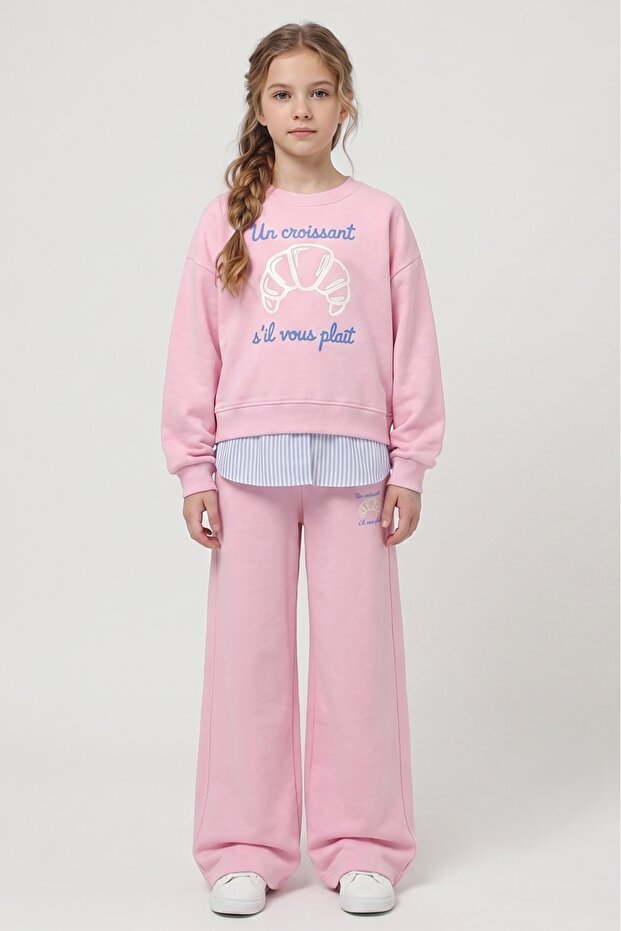 Dmb Girls' 2-Piece Set Powder Pink m 0847