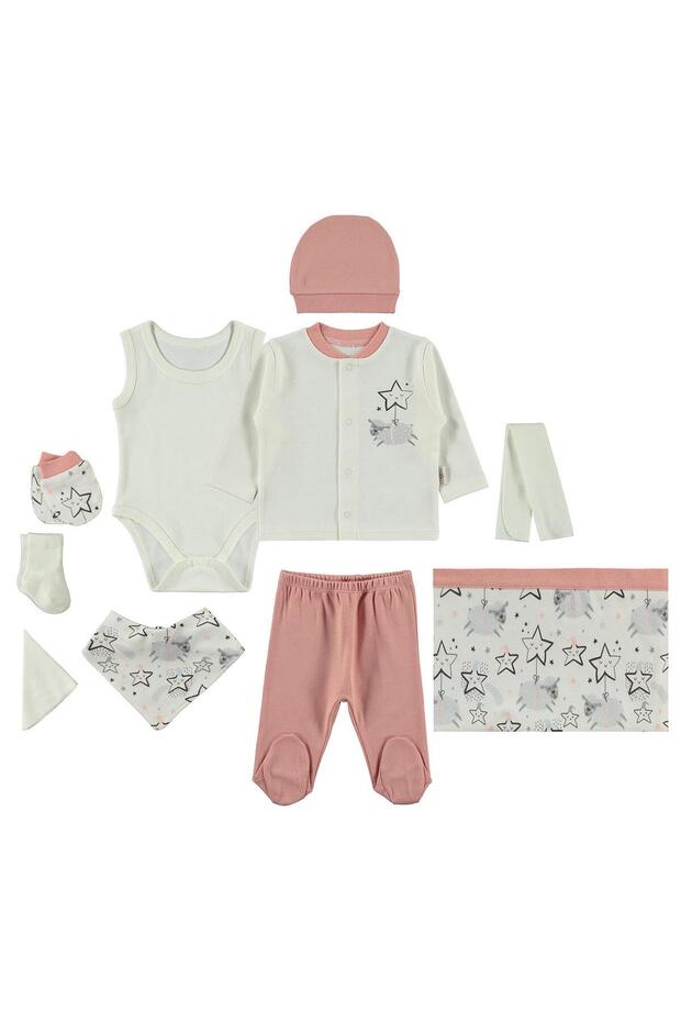 Star Bodysuit Sets - Pink