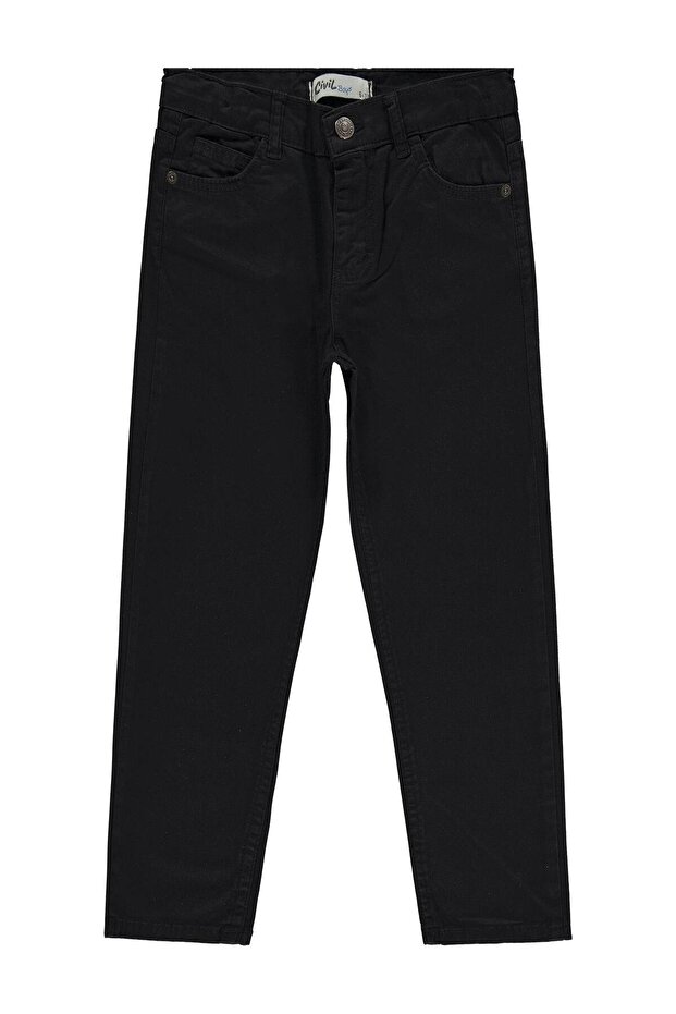 Basic Pants for Ages 10-13 - Black