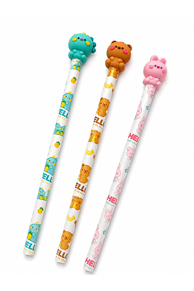 Figure Pencil Set of 3