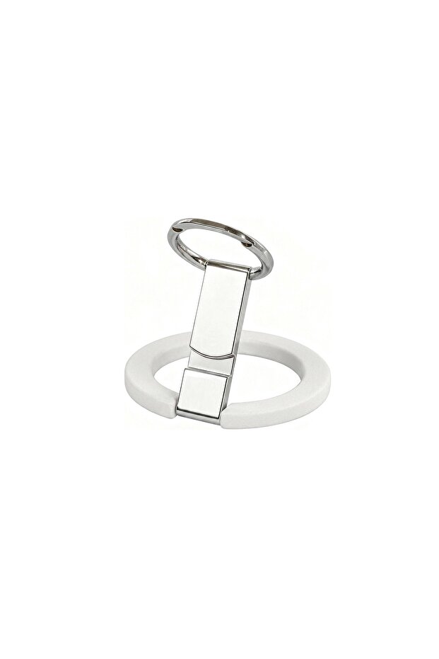 Magnetic Phone Holder, Strong Magnetic Smartphone Stand, 360° Rotating Kickstand white