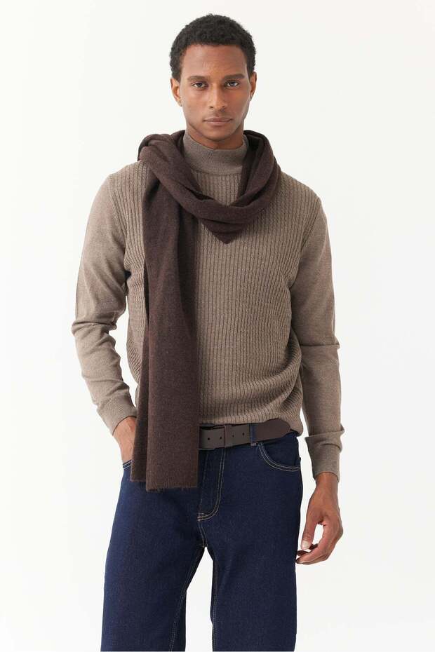 Men's Half Fisherman Knitwear Sweater