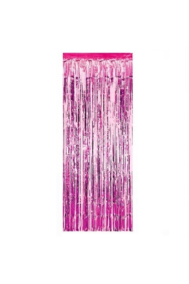 Metalized Pink Background Curtain 2X1M