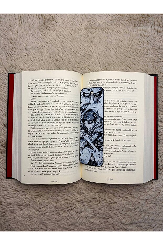 Levi Ackerman Attack on Titan 3D Bookmark