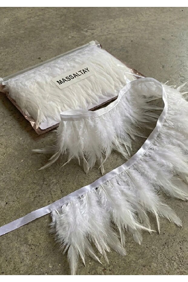 Rooster Feather 1 Meter – Natural Decorative Feather, Hobby and Organization Decoration Material