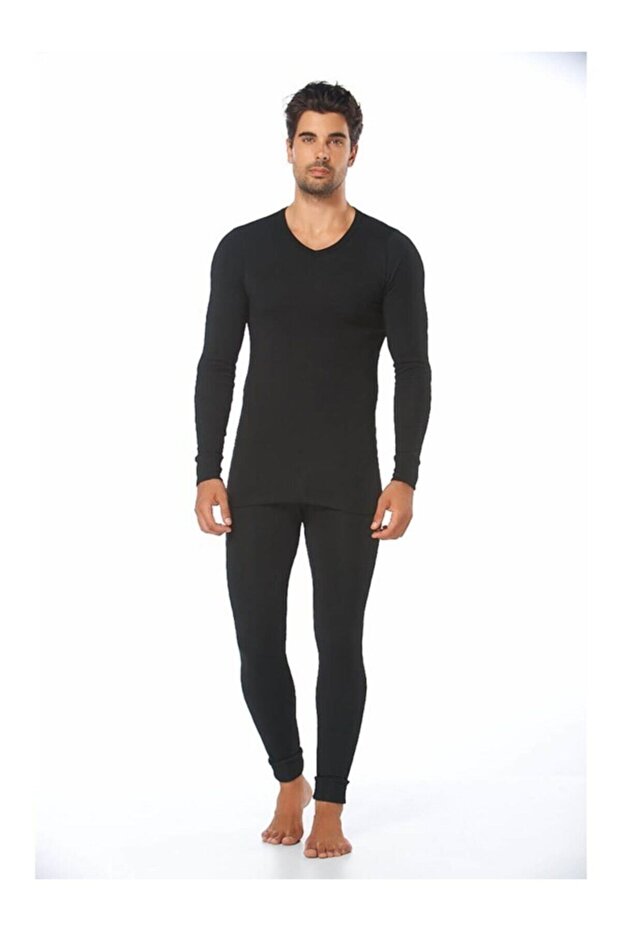 Tutku-Men's Thermal Winter Underwear Set