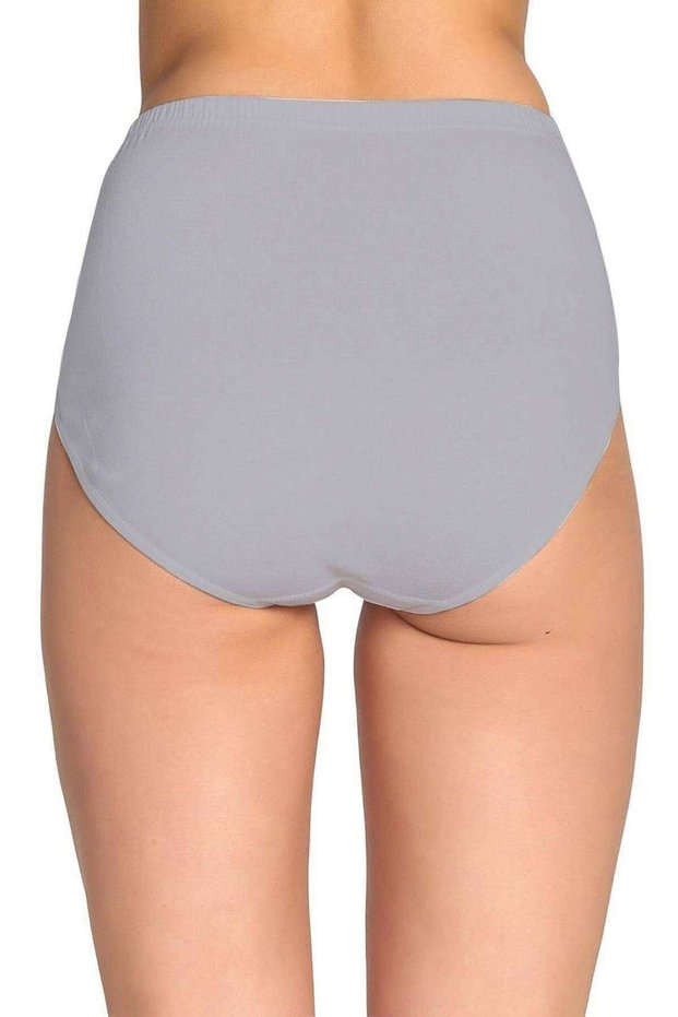 Tutku-Women's High Waist Bato Thick Rubber Panties White