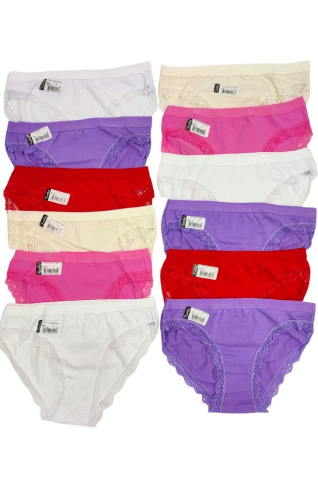 Tutku-12'Li Women's Lace Panties