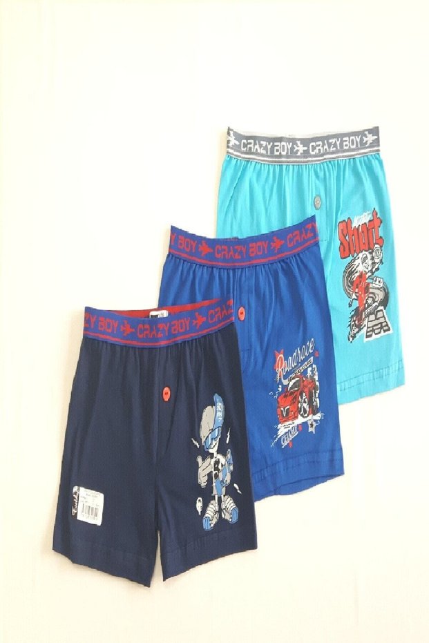 Tutku-Erkek Çocuk 3 Piece Boxer New Season
