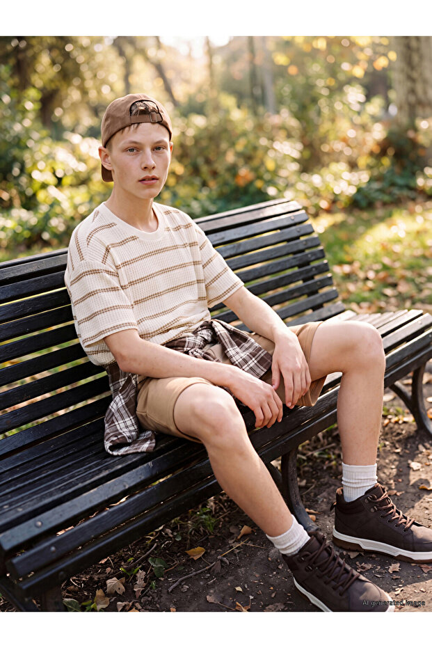 Striped Boy's Set