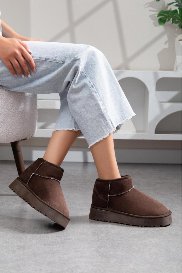 Women's Thick-Soled Furry Boots