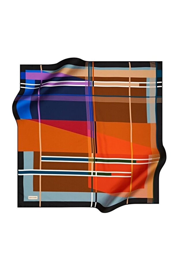 Crepe Satin Silk Scarf 8055230-311