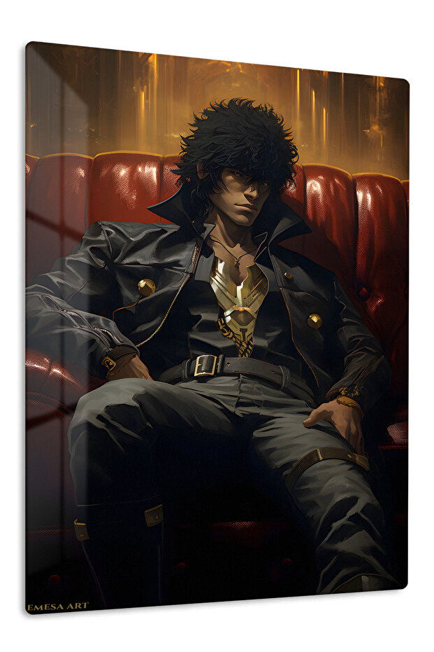 Afro Samurai Anime Metal Wall Art