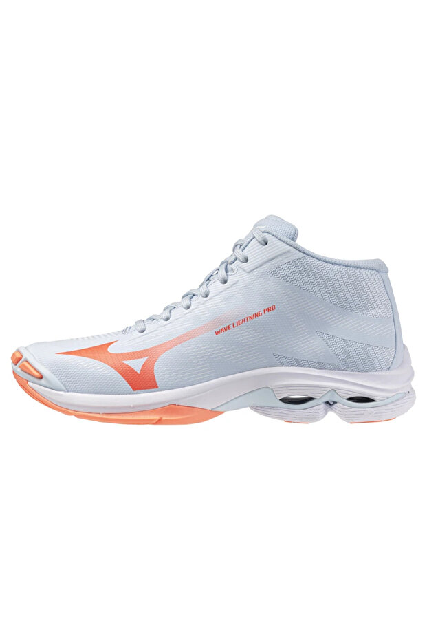 Wave Lightning Pro Mid Women's Volleyball Shoes Blue