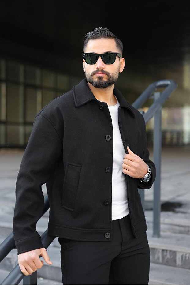 Oversize Fit, Old Money Culture, Buttoned Checked Jacket