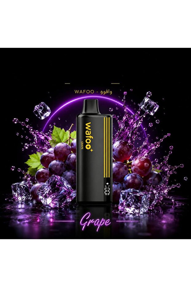 سحبة وافو 16 ألف موشة نكهة عنب - 16000 Puffs Grape
