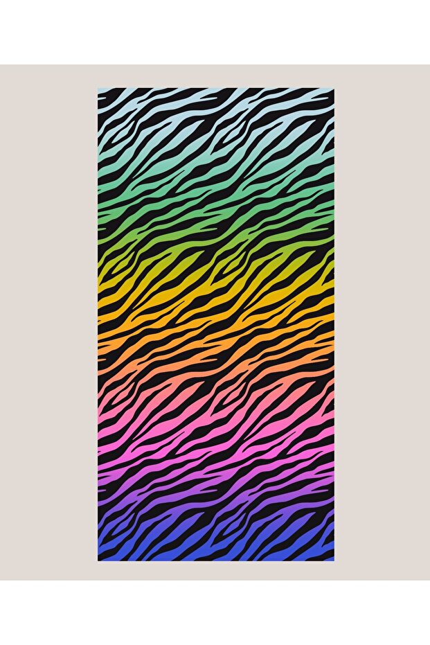 Zebra Beach Towel