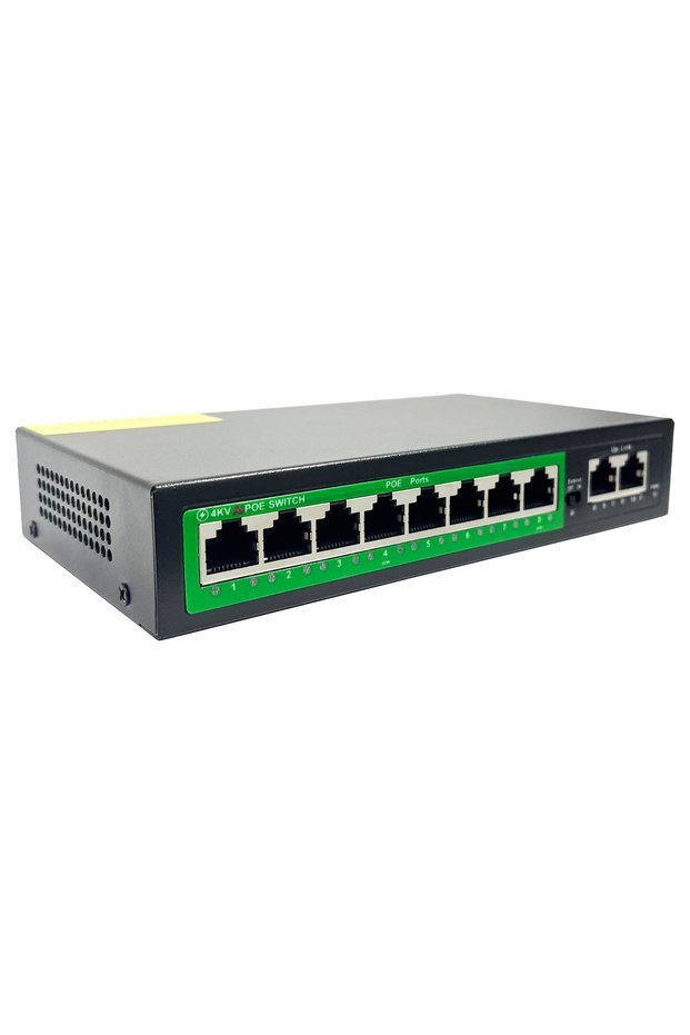 Rose Pr-820 8+2 Port 10/100 Poe Switch Pkc80