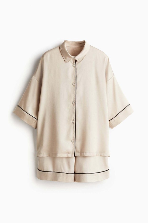 Satin pyjamas