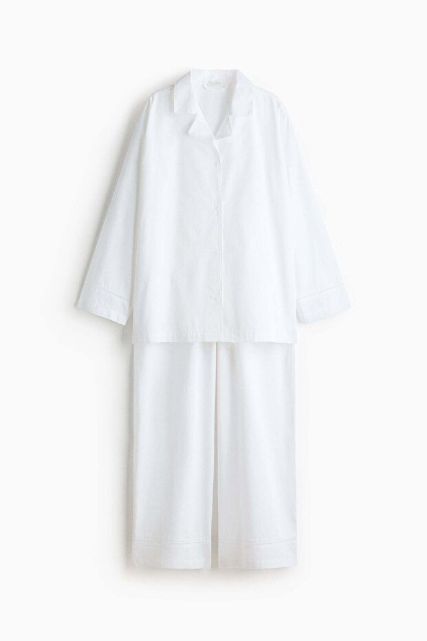 Cotton sateen pyjamas