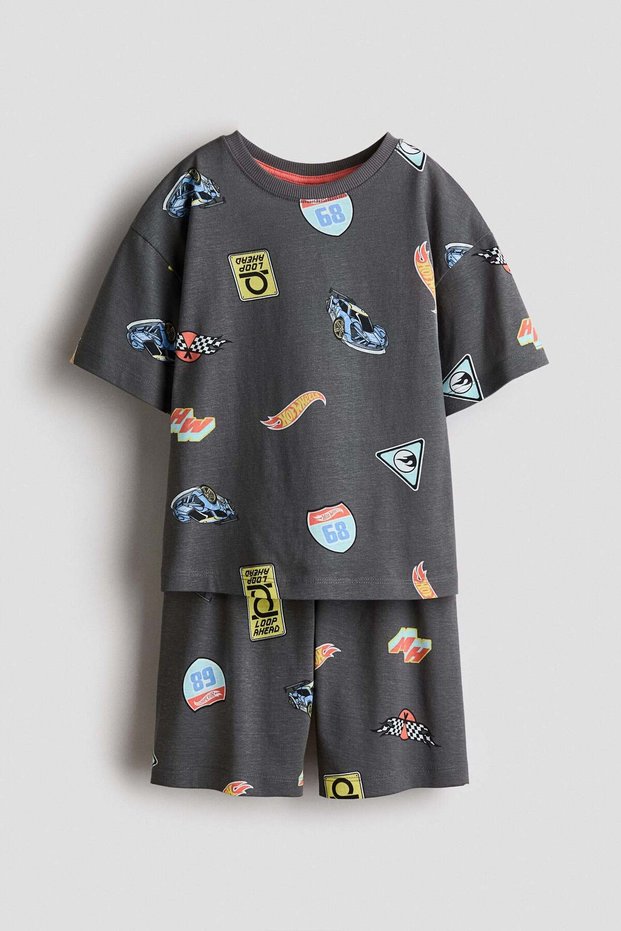 Printed cotton pyjamas