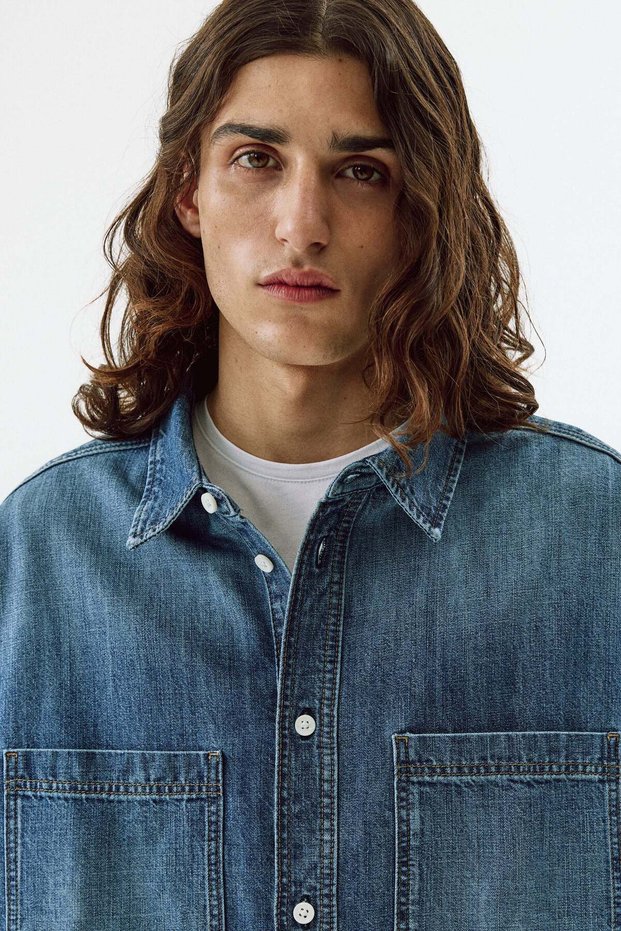 Relaxed Fit Denim shirt