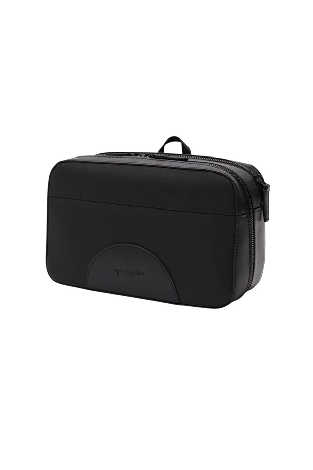 9-Inch Toiletry Pouch, Compact Travel Organizer Bag with Multiple Compartments, Zip Closure and Carry Handle