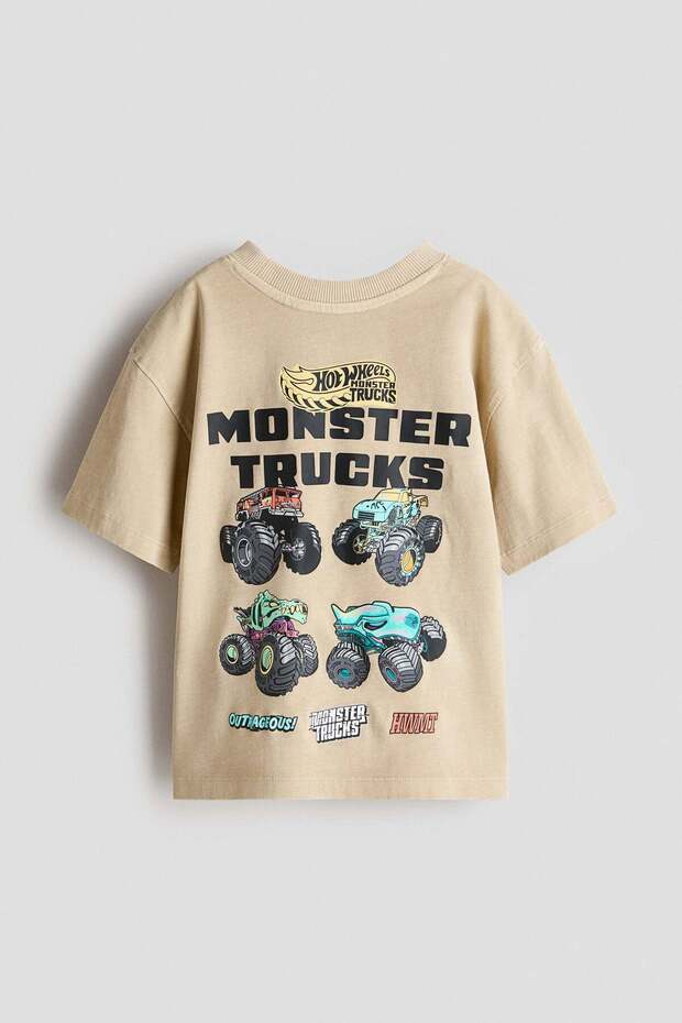 Oversized printed T-shirt