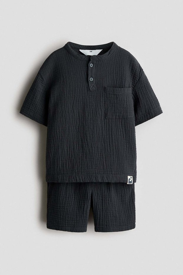 2-piece cotton muslin set
