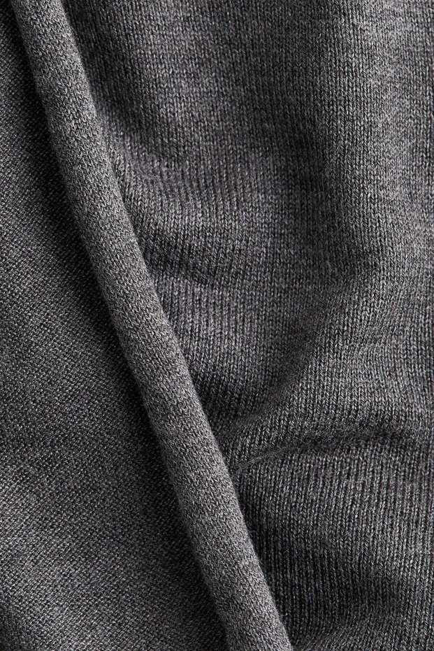 Scarf-collar dress