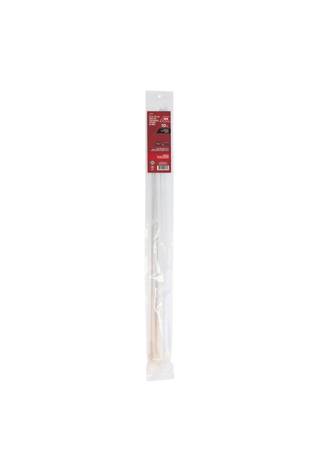 Polypropylene Cable Tie Pack (60.96 cm, 10 Pc., White)