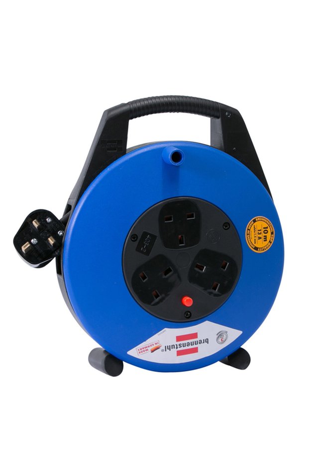 3 Closed Sockets Cable Reel (10 m)