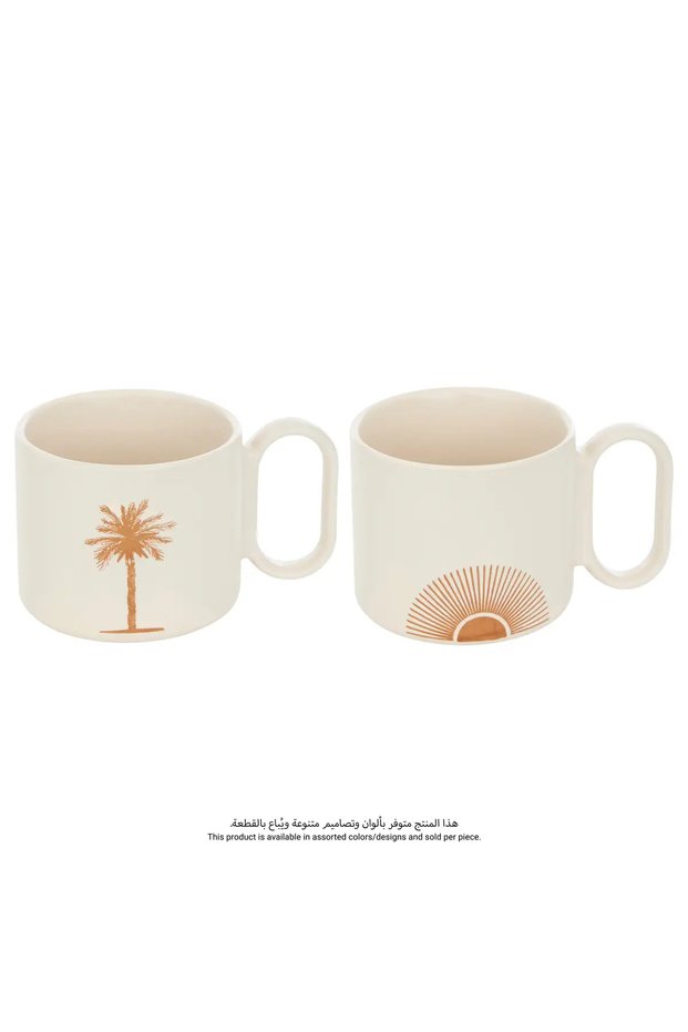 Sunshine Stoneware Espresso Cup (500 ml, Assorted colors)