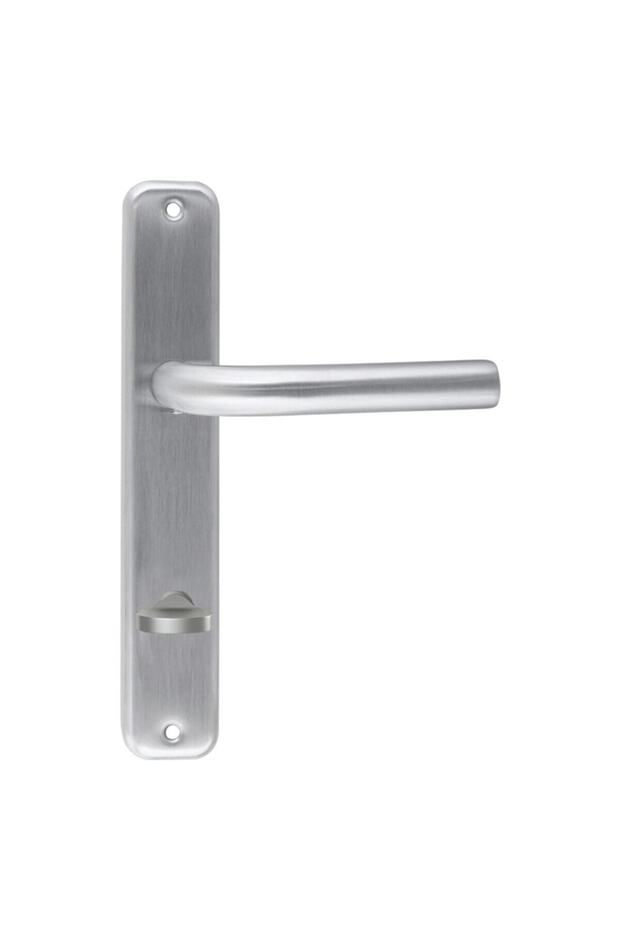 Condı 201A Satin Mirrored Door Handle Satin Mirrored Wc (Tk)